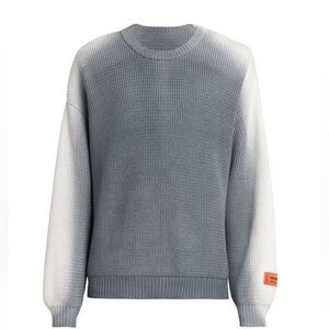 HERON PRESTON GRADIENT
KNIT CREWNECK 'GREY'. NEW